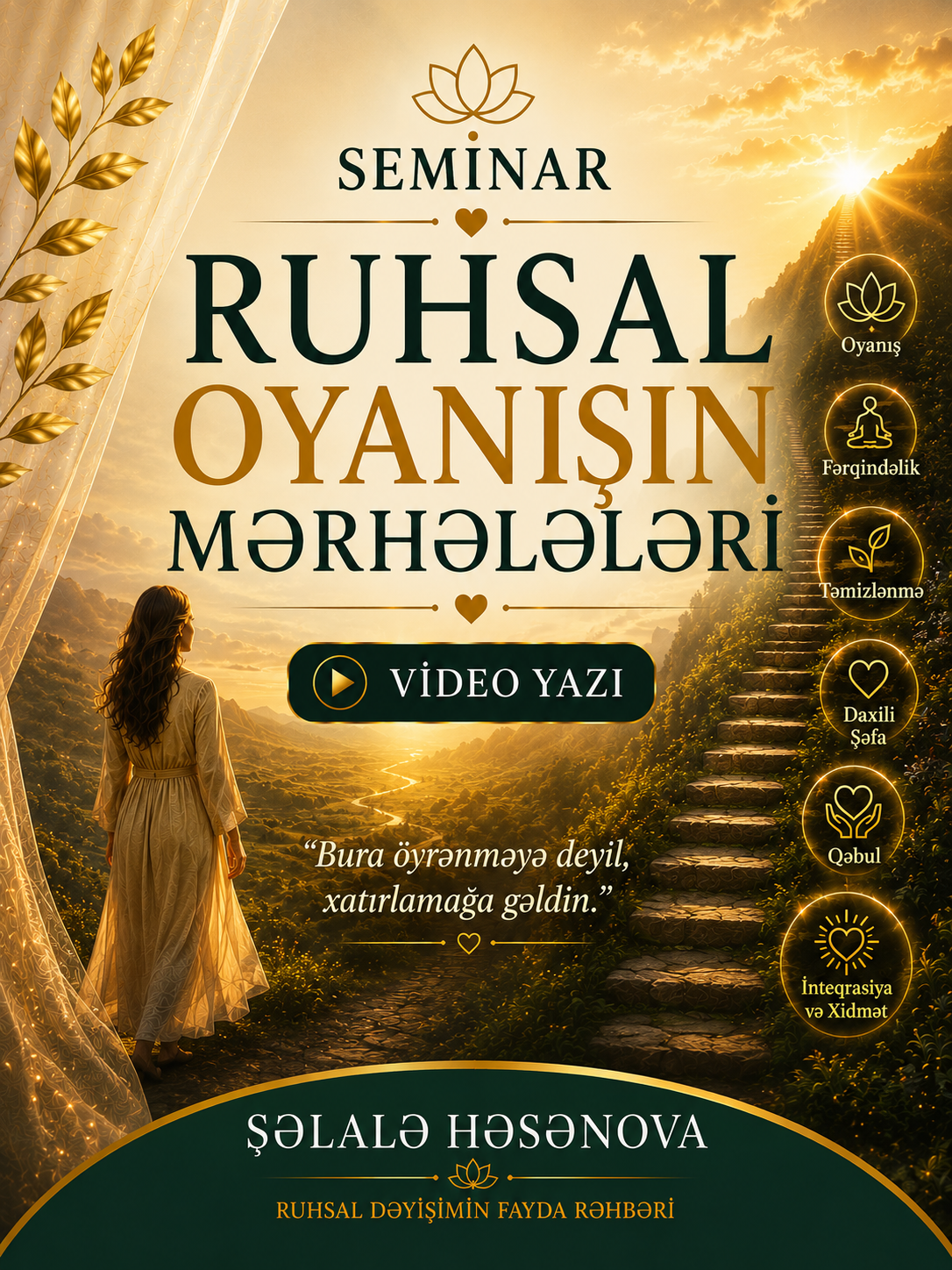 RUHSAL OYANIŞIN MƏRHƏLƏLƏRİ