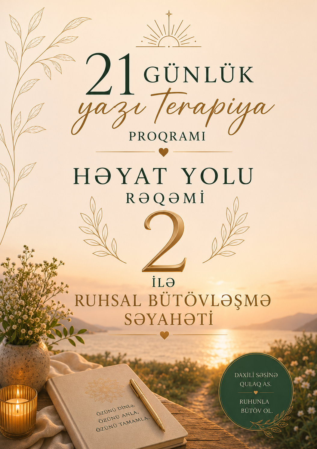HƏYAT YOLU RƏQƏMİ 2 İLƏ RUHSAL BÜTÖVLƏŞMƏ SƏYAHƏTİ